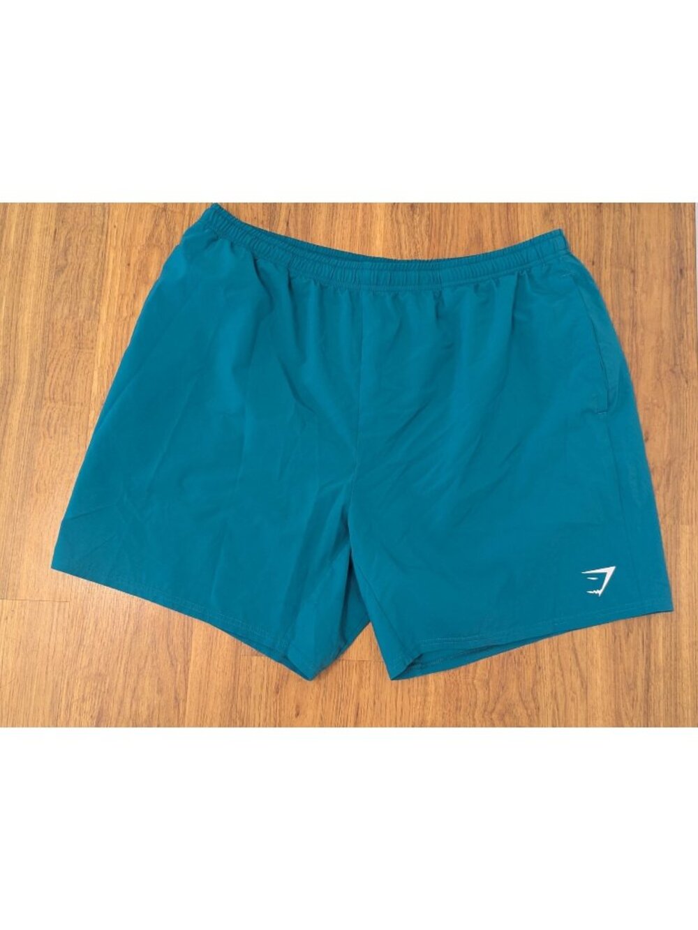 Gymshark Mens Teal Active Training Shorts With Pockets - Lightweight & Comfortab